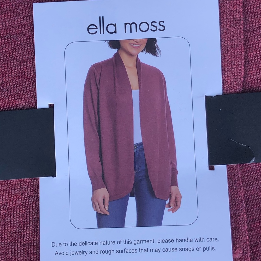 Red‎ Ella Moss Ladies' Cozy Cardigan